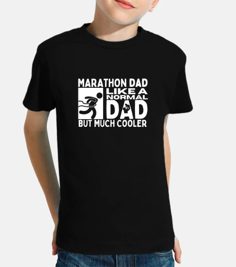 Kids Marathon Dad Father Quote Funny