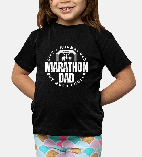 Kids Marathon Dad Father Quote Funny