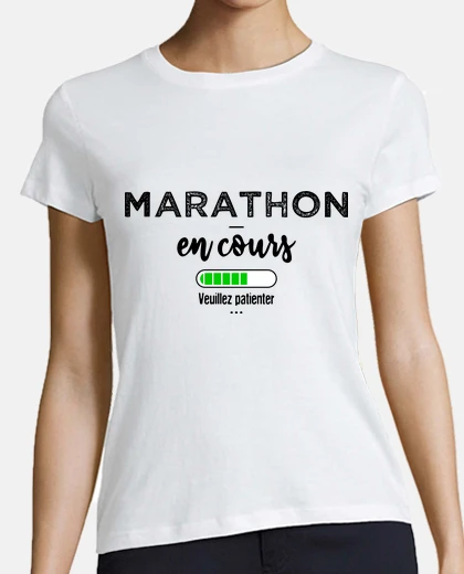 Tee-shirt Marathon en cours