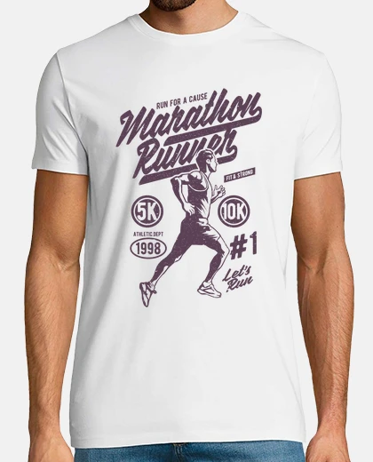 Tee-shirt marathon run NER