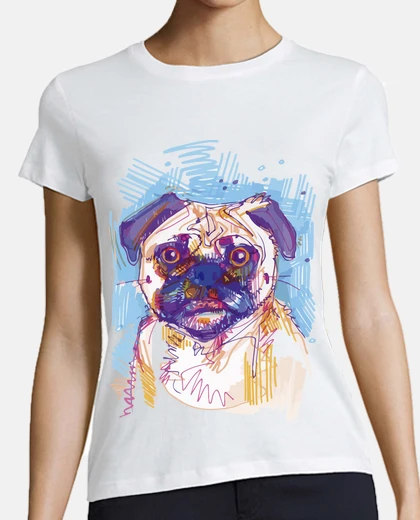 T-shirt marcatore pug
