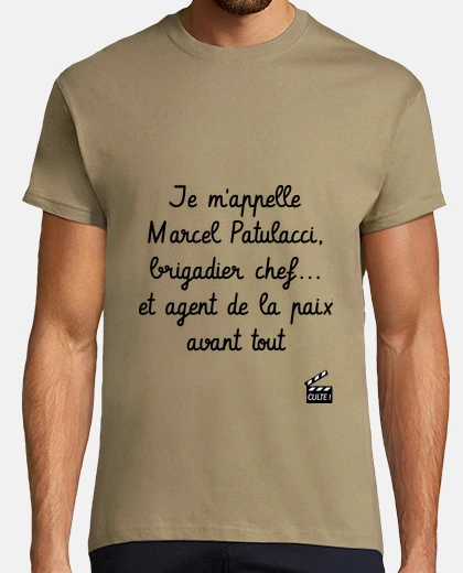 Tee-shirt Marcel Patulacci - Les Inconnus
