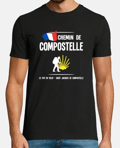 Tee-shirt Marcheur Saint Jacques de Compostelle