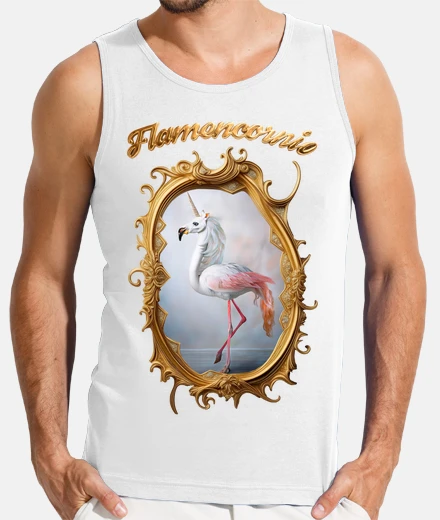 Camiseta marco dorado 2 camiseta tirantes hombre