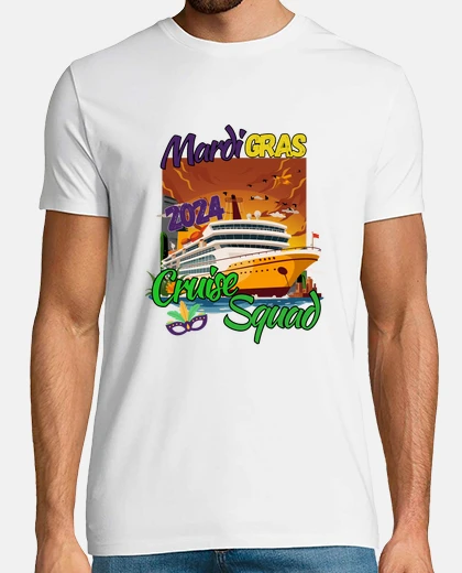 T-shirt Mardi Gras Cruise 2024