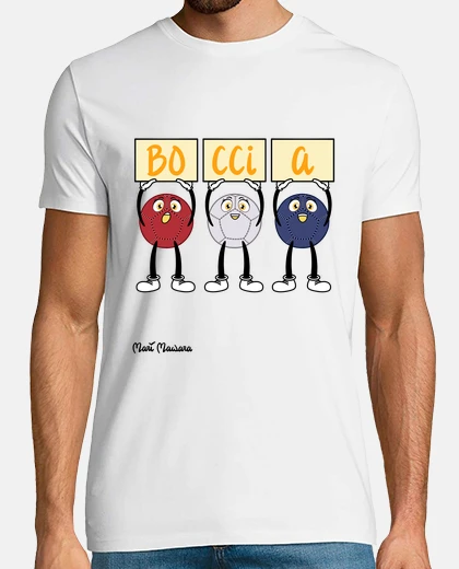 T-shirt mari mawara - boccia man