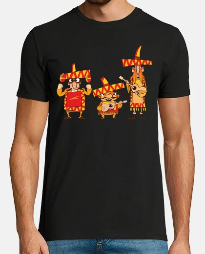 T-shirt mariachi group mexi can o band