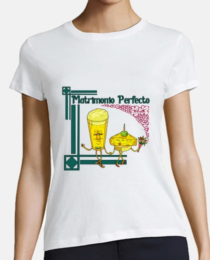 Tee-shirt mariage parfait