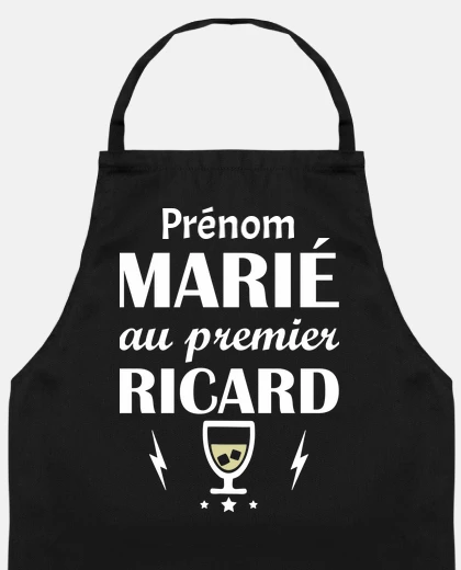 Marié au premier Ricard, humour