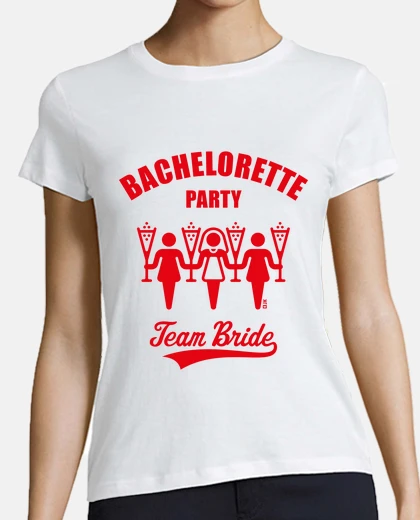 Tee-shirt mariée d39équipe d39enterrement de vie 
