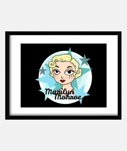 Framed marilyn monroe