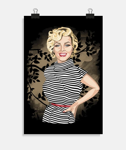 Poster marilyn summer 1954