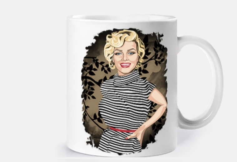Cup marilyn summer 1954