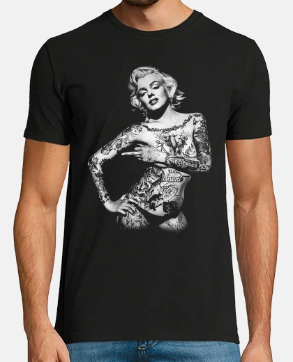 T-shirt Marilyn Tattoos