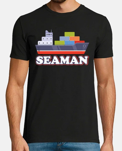 Tee-shirt marin porte-conteneurs