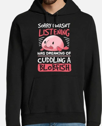Marine biologist deep sea fish blobfish hoodie. tostadora