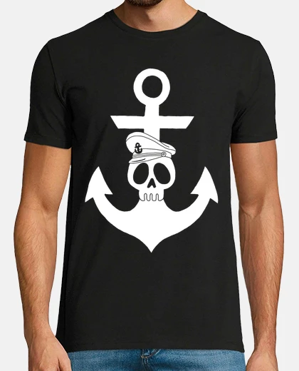 Camiseta marinero de agua dulce y blanco