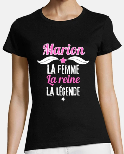 T-shirt marion donna regina leggenda sexy