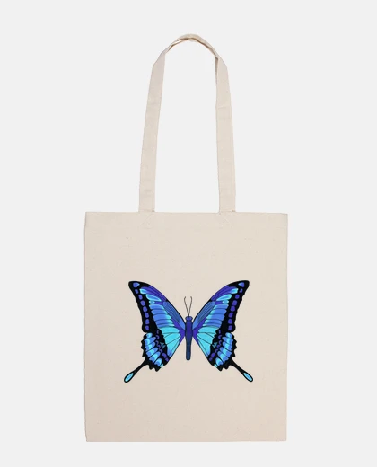 Bolsa mariposa azul
