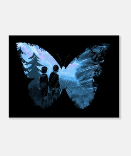 mariposa azul