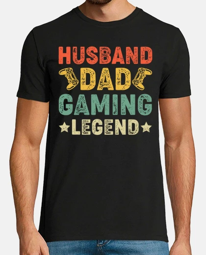 T-shirt marito d39epoca papà leggenda del gioco