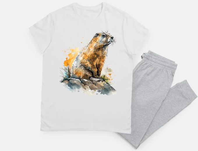 Pyjama marmot burrow alert cry night valley sleep