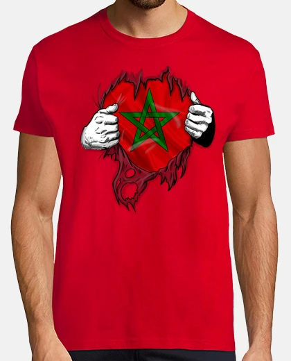 T-shirt marocco 2018