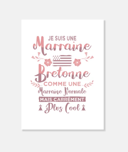 Tableau Marraine Bretonne