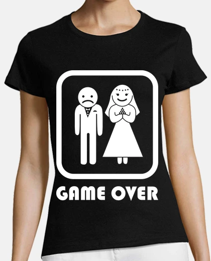 T-shirt marriage game over