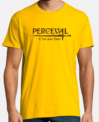 Camiseta marrón perceptivo