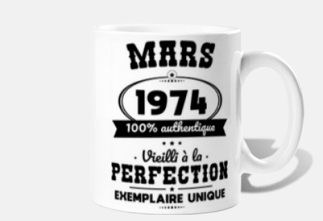 Mug humoristique - 50 ans