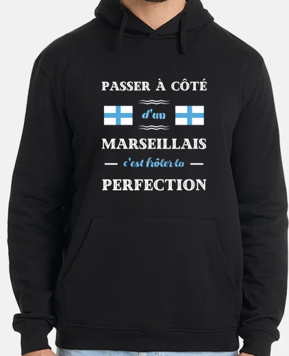 Sudadera Marsella perfección Marsella humor