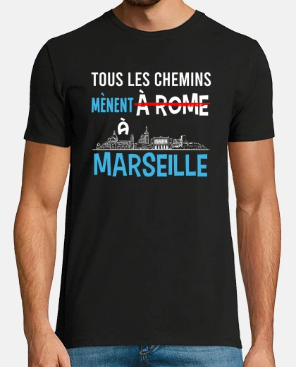 T-shirt Marsiglia umorismo Marsiglia