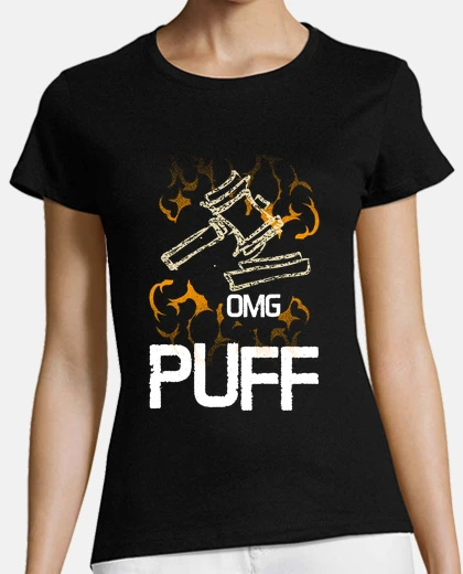 Tee-shirt marteau de jugement de juge puff vintag