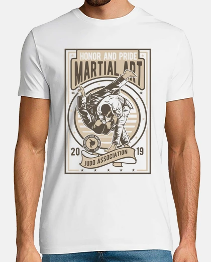 T-shirt martial art