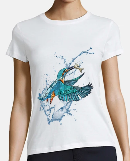 Playera martín pescador con aquasplash