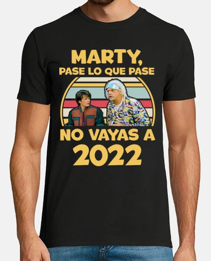 Playera Marty No Vayas A 2022 Regreso Al Futuro Delorean Guerra De Ucrania