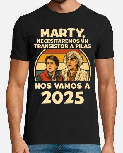 Tee-shirt Marty Transistor Pi les Grande Panne d3