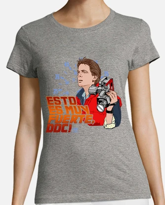 Back to the future top shirt