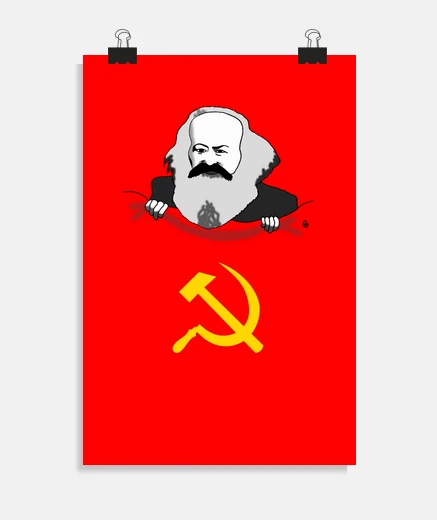 Poster marx always with you