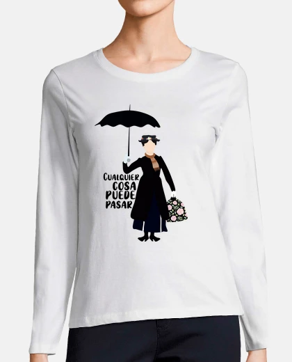 Playera MARY POPPINS CUALQUIER COSA PUEDE PASAR
