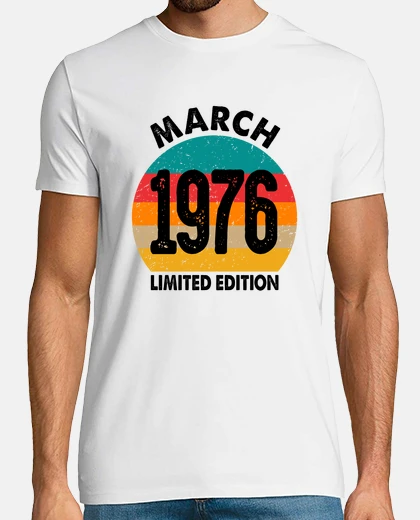 T-shirt marzo 1976