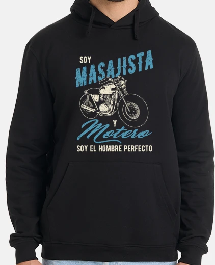 Sudadera masajista y motero