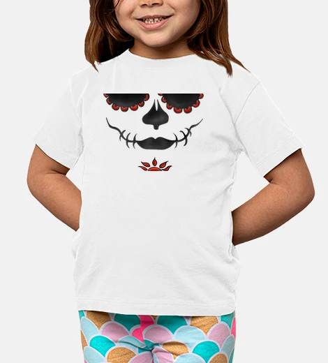 Ropa máscara de dia de los muertos