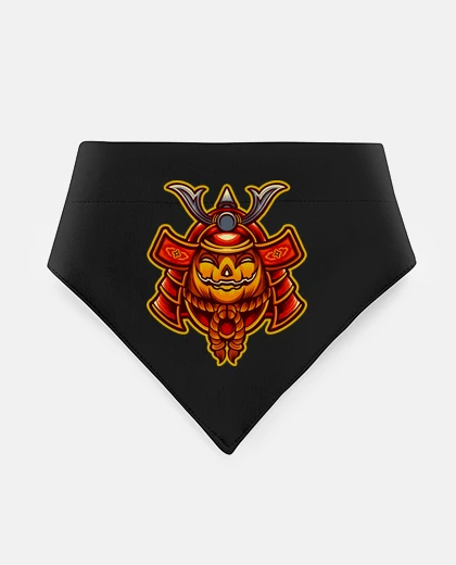 Mascotas Maschera da samurai jack o lantern
