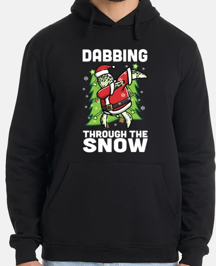 Sudadera Mascota Tortuga Dab Navidad