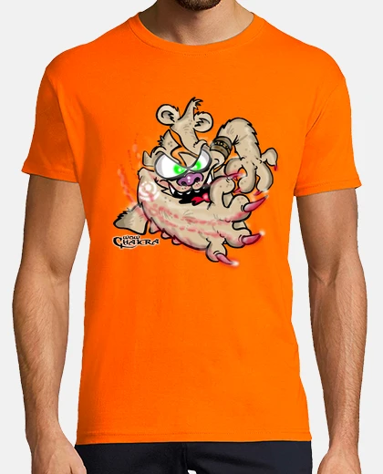T-shirt mascotte chakry guardian / feral druid class (man)