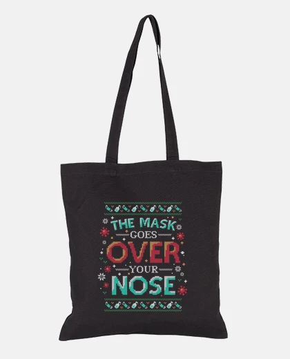 Bag mask over the nose - christmas 2020