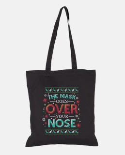 mask over the nose - christmas 2020
