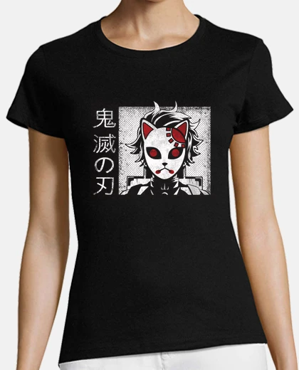 Tee-shirt masque de tueur de démon
